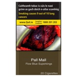  20 Pall Mall Flow Blue Superkings Cigarettes